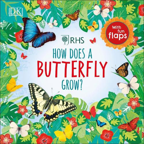 Cover image for RHS How Does a Butterfly Grow?