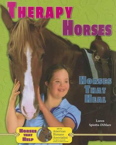 Cover image for Therapy Horses: Horses That Heal