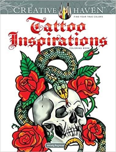 Cover image for Creative Haven Tattoo Inspirations Coloring Book