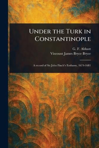 Cover image for Under the Turk in Constantinople
