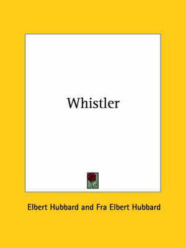 Cover image for Whistler