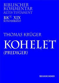 Cover image for Kohelet (Prediger): (Sonderband)