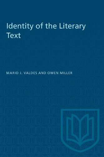 Identity of the Literary Text