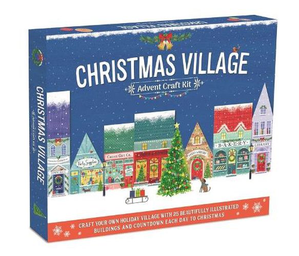 Cover image for Christmas Village Advent Craft Kit