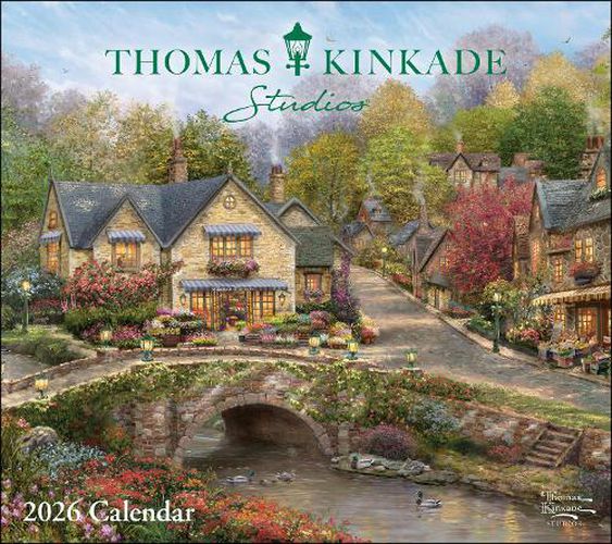 Cover image for Thomas Kinkade Studios 2026 Deluxe Wall Calendar