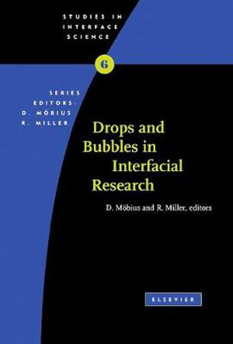 Cover image for Drops and Bubbles in Interfacial Research