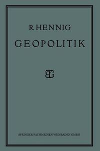 Cover image for Geopolitik: Die Lehre Vom Staat ALS Lebewesen