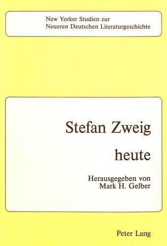 Cover image for Stefan Zweig - Heute