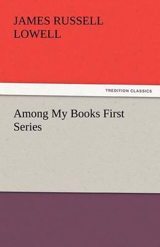 Cover image for Among My Books First Series