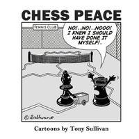 Cover image for Chess Peace: Cartoons by Tony Sullivan