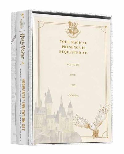 Cover image for Harry Potter: Hogwarts Invitation Set (Set of 30)