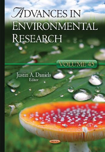 Cover image for Advances in Environmental Research: Volume 45