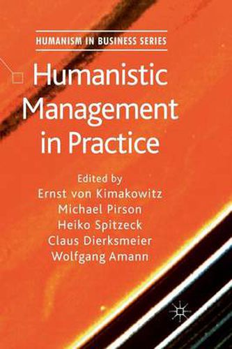 Cover image for Humanistic Management in Practice