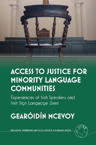 Cover image for Access to Justice for Minority Language Communities