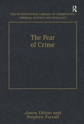 Cover image for The Fear of Crime