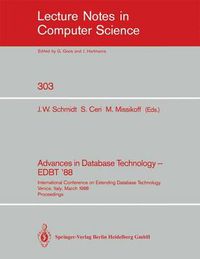 Cover image for Advances in Database Technology - EDBT '88: International Conference on Extending Database Technology Venice, Italy, March 14-18, 1988. Proceedings