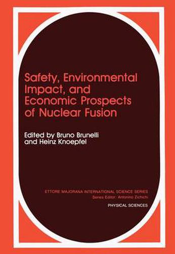 Cover image for Safety, Environmental Impact, and Economic Prospects of Nuclear Fusion