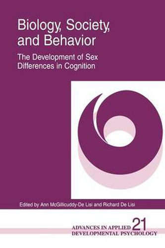 Cover image for Biology, Society, and Behavior: The Development of Sex Differences in Cognition