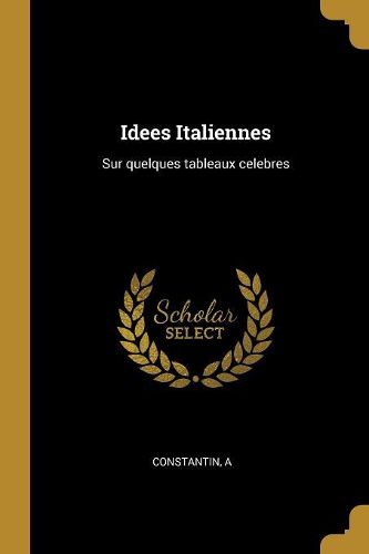 Cover image for Idees Italiennes