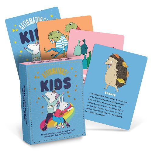 Cover image for Knock Knock Kids Affirmators! Kids Deck