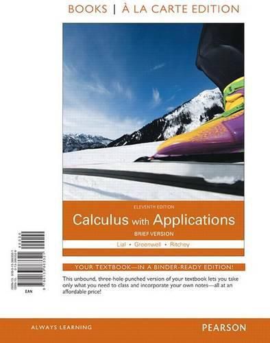 Cover image for Calculus with Applications, Brief Version