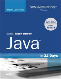 Cover image for Sams Teach Yourself Java in 21 Days (Covers Java 11/12)