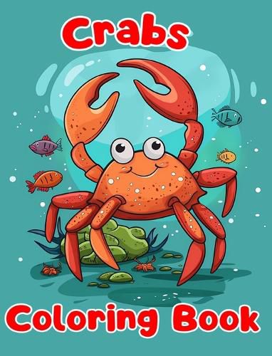 Cover image for Crabs Coloring Book