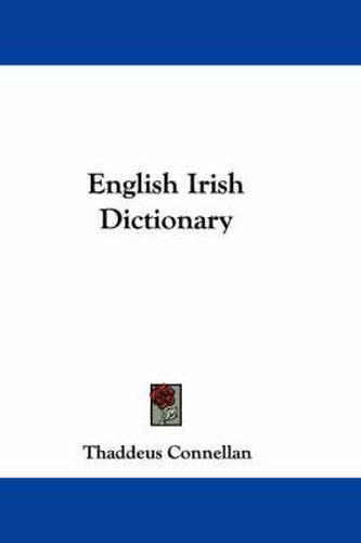 Cover image for English Irish Dictionary