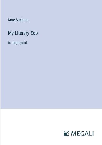 Cover image for My Literary Zoo