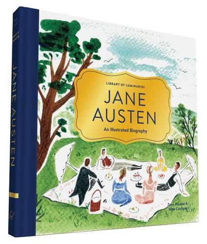 Cover image for Library of Luminaries: Jane Austen: An Illustrated Biography