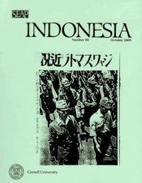 Cover image for Indonesia Journal: October 2009