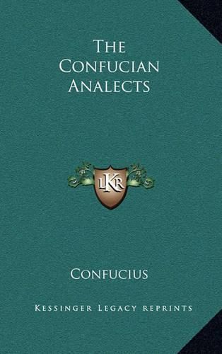 Cover image for The Confucian Analects