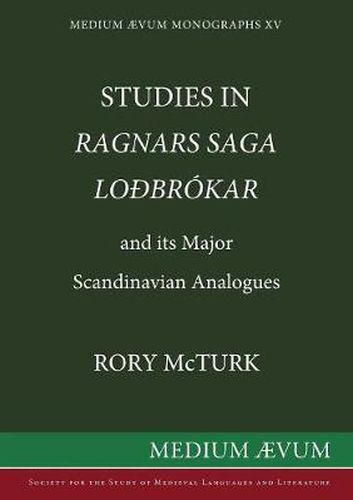 Cover image for Studies in  Ragnar's Saga Lodbrokar  and Its Major Scandinavian Analogues