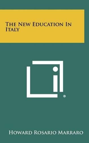 Cover image for The New Education in Italy