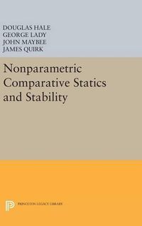 Cover image for Nonparametric Comparative Statics and Stability