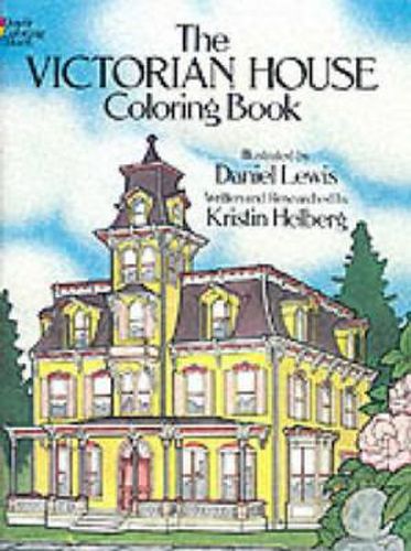 Cover image for The Victorian House Colouring Book