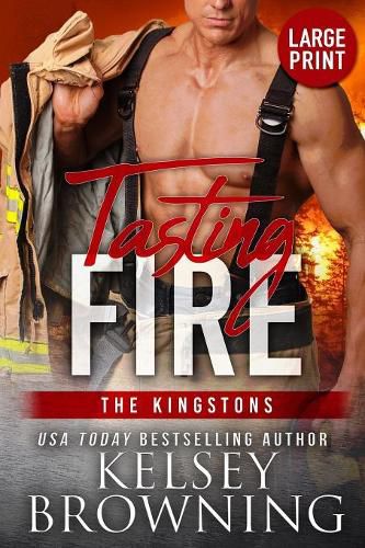 Cover image for Tasting Fire (Large Print Edition)