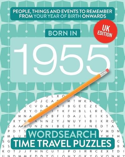 Cover image for Born in 1955: Your Life in Wordsearch Puzzles