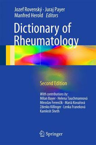Cover image for Dictionary of Rheumatology