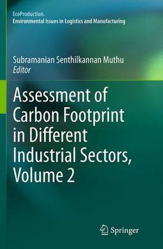 Cover image for Assessment of Carbon Footprint in Different Industrial Sectors, Volume 2