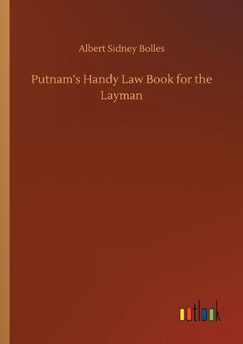 Cover image for Putnam's Handy Law Book for the Layman