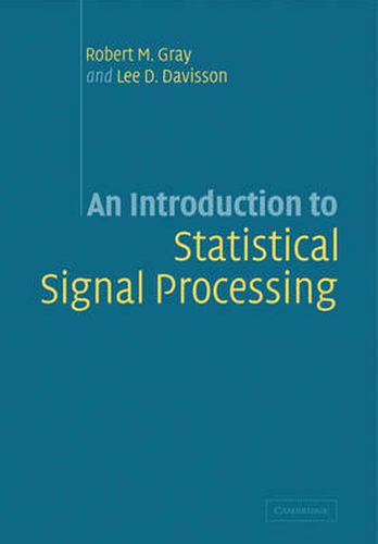 Cover image for An Introduction to Statistical Signal Processing