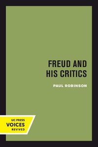 Cover image for Freud and His Critics