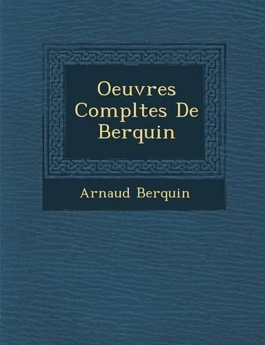 Cover image for Oeuvres Completes de Berquin