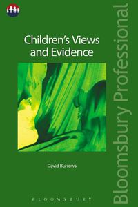 Cover image for Children's Views and Evidence