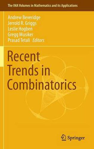 Recent Trends in Combinatorics