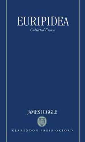 Cover image for Euripidea: Collected Essays