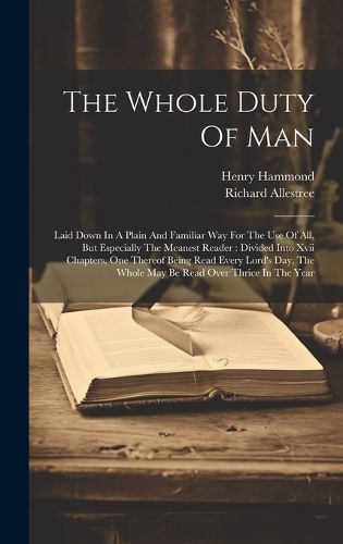 Cover image for The Whole Duty Of Man
