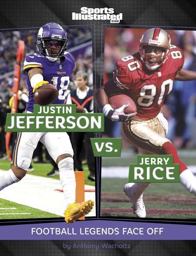 Cover image for Justin Jefferson vs. Jerry Rice