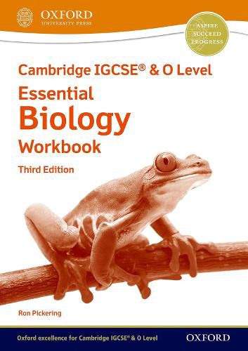 Cover image for Cambridge IGCSE (R) & O Level Essential Biology: Workbook Third Edition